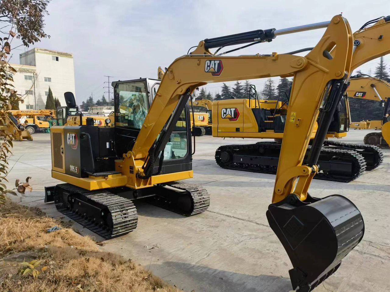 Caterpillar 305.5 - Kāpurķēžu ekskavators: foto 3 Caterpillar 305.5 - Kāpurķēžu ekskavators: foto 3