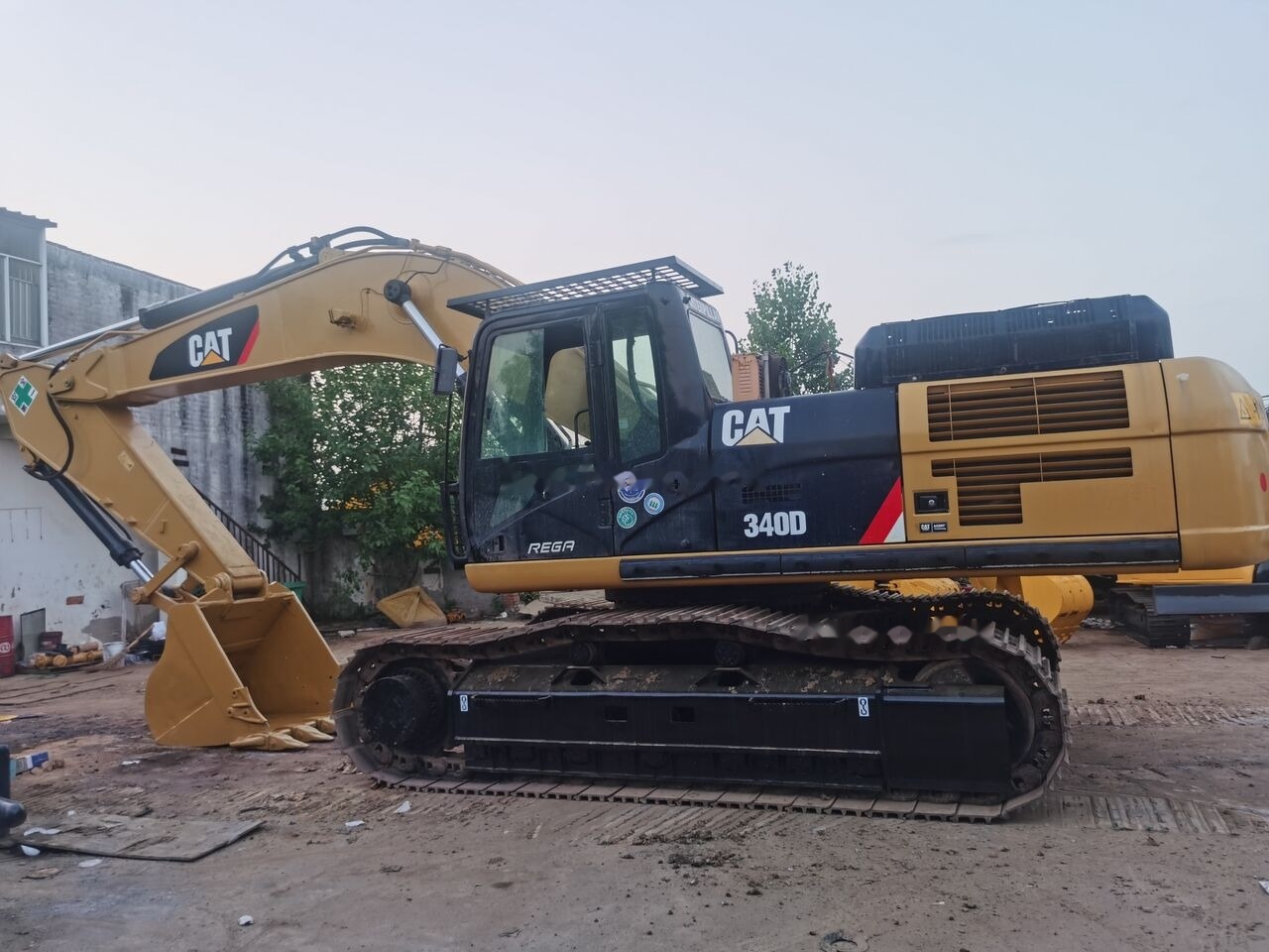 Caterpillar 340D - Kāpurķēžu ekskavators: foto 1 Caterpillar 340D - Kāpurķēžu ekskavators: foto 1