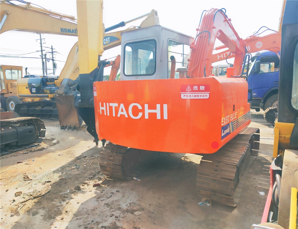 Hitachi EX60 - Mini-ekskavators: foto 5 Hitachi EX60 - Mini-ekskavators: foto 5