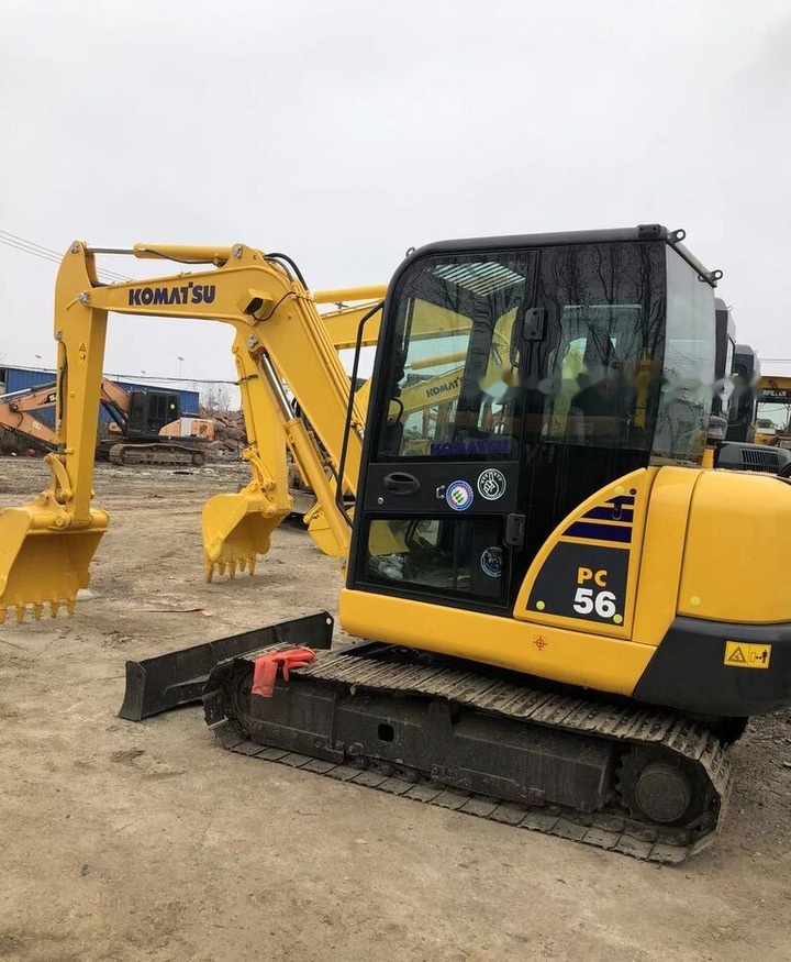 Komatsu PC56 - Kāpurķēžu ekskavators: foto 4 Komatsu PC56 - Kāpurķēžu ekskavators: foto 4