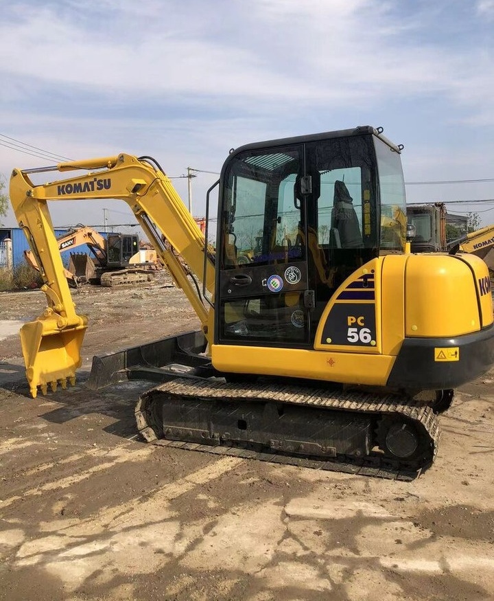 Komatsu PC56 - Kāpurķēžu ekskavators: foto 5 Komatsu PC56 - Kāpurķēžu ekskavators: foto 5