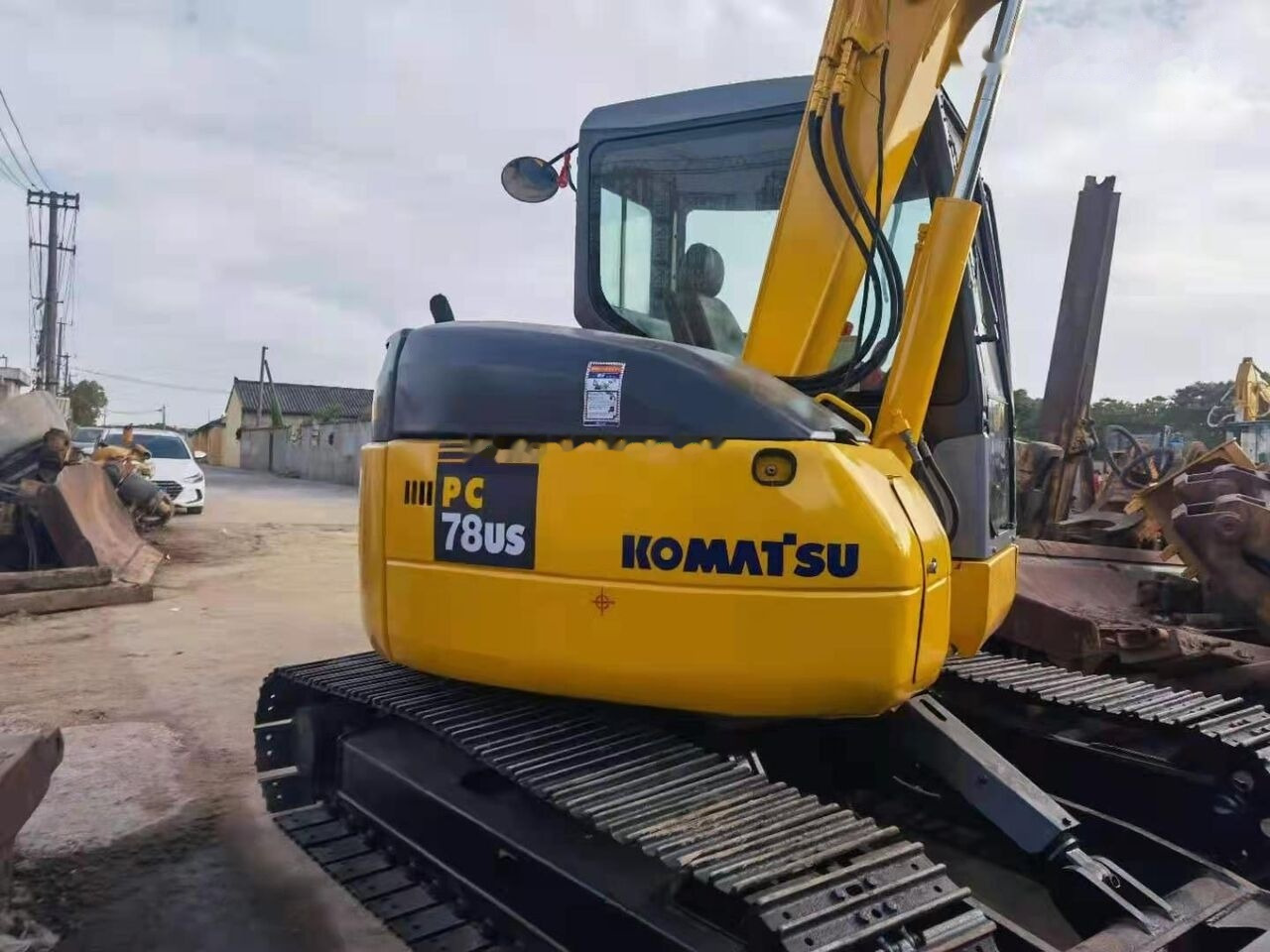 Komatsu PC78US - Mini-ekskavators: foto 5 Komatsu PC78US - Mini-ekskavators: foto 5