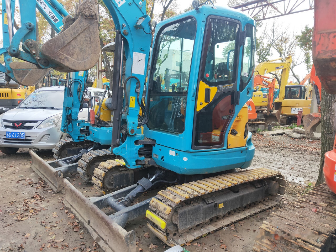 Kubota KX135 - Mini-ekskavators: foto 3 Kubota KX135 - Mini-ekskavators: foto 3
