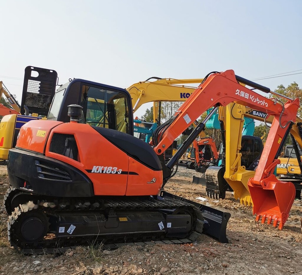 Kubota KX183-3 - Mini-ekskavators: foto 3 Kubota KX183-3 - Mini-ekskavators: foto 3