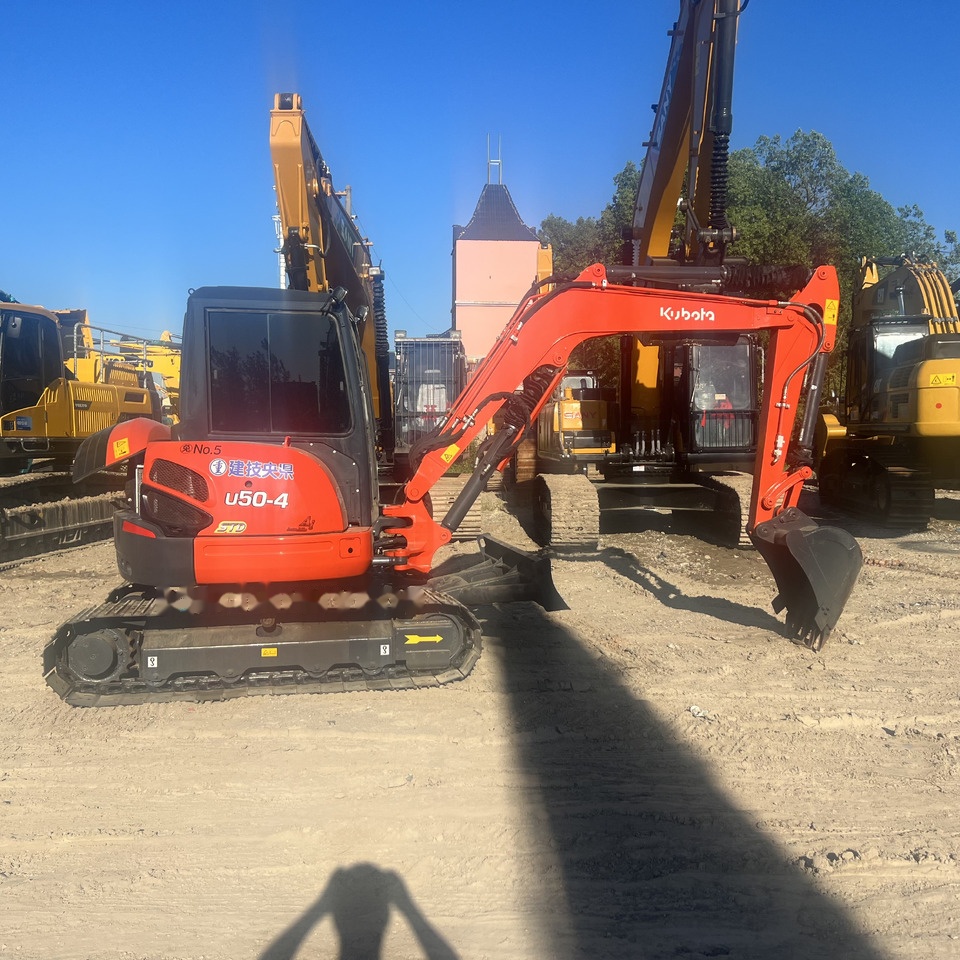 Kubota U50-4 - Mini-ekskavators: foto 4 Kubota U50-4 - Mini-ekskavators: foto 4