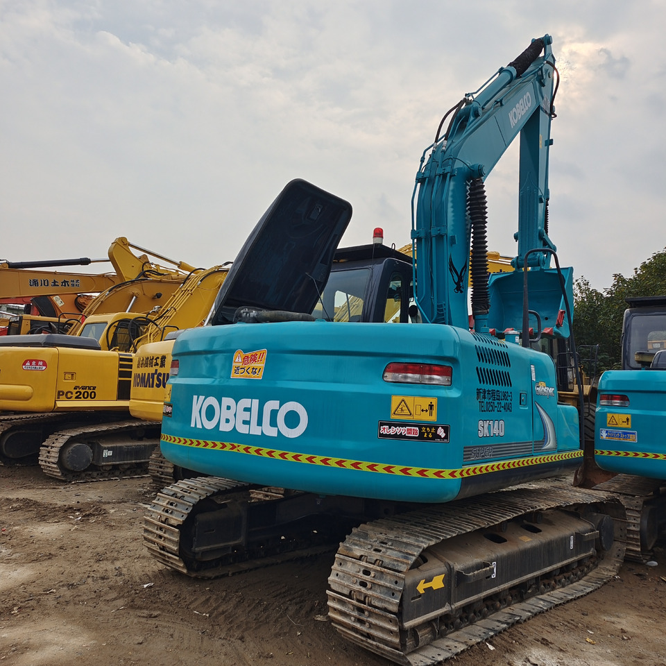 KOBELCO SK140 - Kāpurķēžu ekskavators: foto 5 KOBELCO SK140 - Kāpurķēžu ekskavators: foto 5