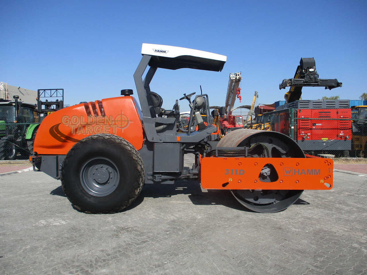 HAMM 311D Single Drum Roller - Vibrorullis: foto 5 HAMM 311D Single Drum Roller - Vibrorullis: foto 5