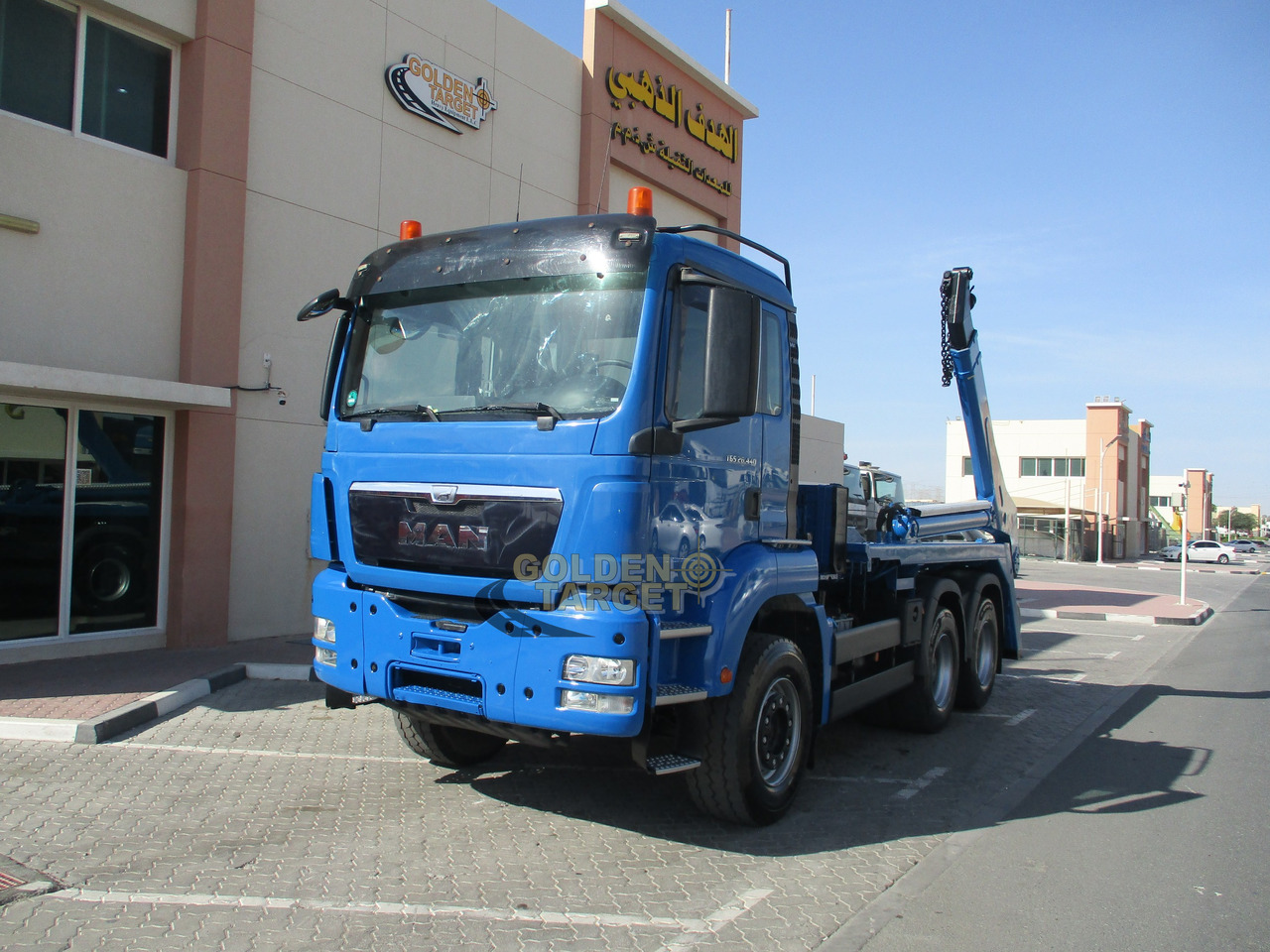 MAN TGS 26.440 6x4 Skip Loader - Būvgružu konteineru vedējs: foto 2 MAN TGS 26.440 6x4 Skip Loader - Būvgružu konteineru vedējs: foto 2