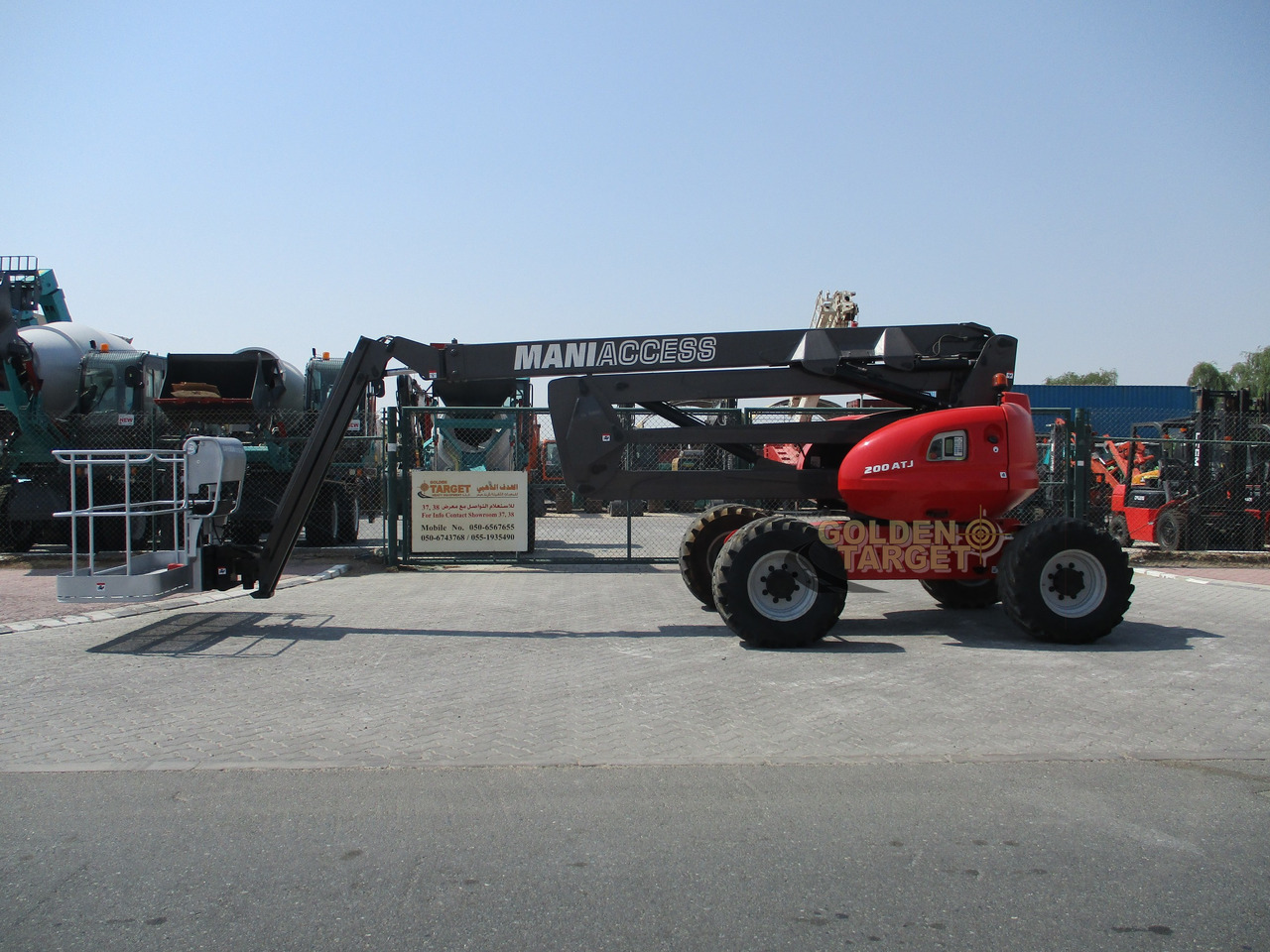 MANITOU 200 ATJ 4x4 Articulated Boom Lift - Izlices pacēlājs: foto 5 MANITOU 200 ATJ 4x4 Articulated Boom Lift - Izlices pacēlājs: foto 5