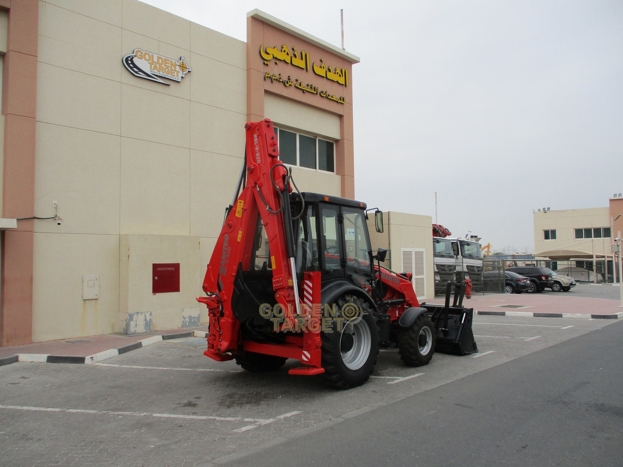 MANITOU MBL-X-920 BACKHOE LOADER - Ekskavators-iekrāvējs: foto 3 MANITOU MBL-X-920 BACKHOE LOADER - Ekskavators-iekrāvējs: foto 3