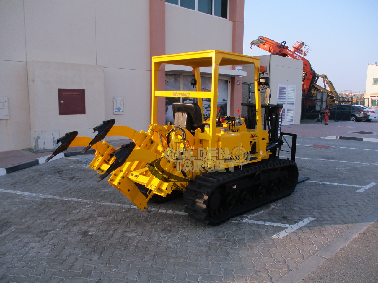 Morooka MK35 Tracks Forklift - Dīzeļiekrāvējs: foto 3 Morooka MK35 Tracks Forklift - Dīzeļiekrāvējs: foto 3