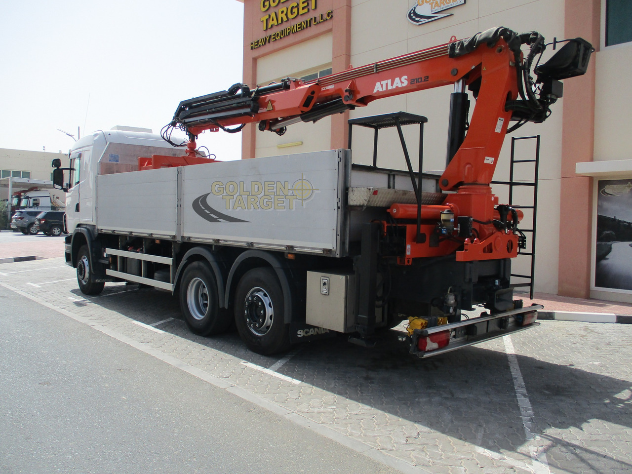 SCANIA G480 6x2 with ATLAS 210.2 Block Crane - Kravas auto ar manipulatoru: foto 4 SCANIA G480 6x2 with ATLAS 210.2 Block Crane - Kravas auto ar manipulatoru: foto 4