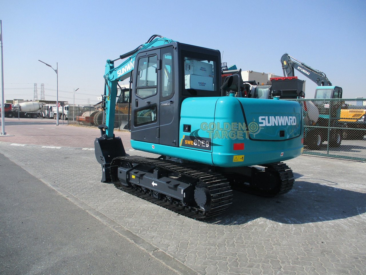 SUNWARD SWE80E9 Mini Hydraulic Excavator - Mini-ekskavators: foto 4 SUNWARD SWE80E9 Mini Hydraulic Excavator - Mini-ekskavators: foto 4