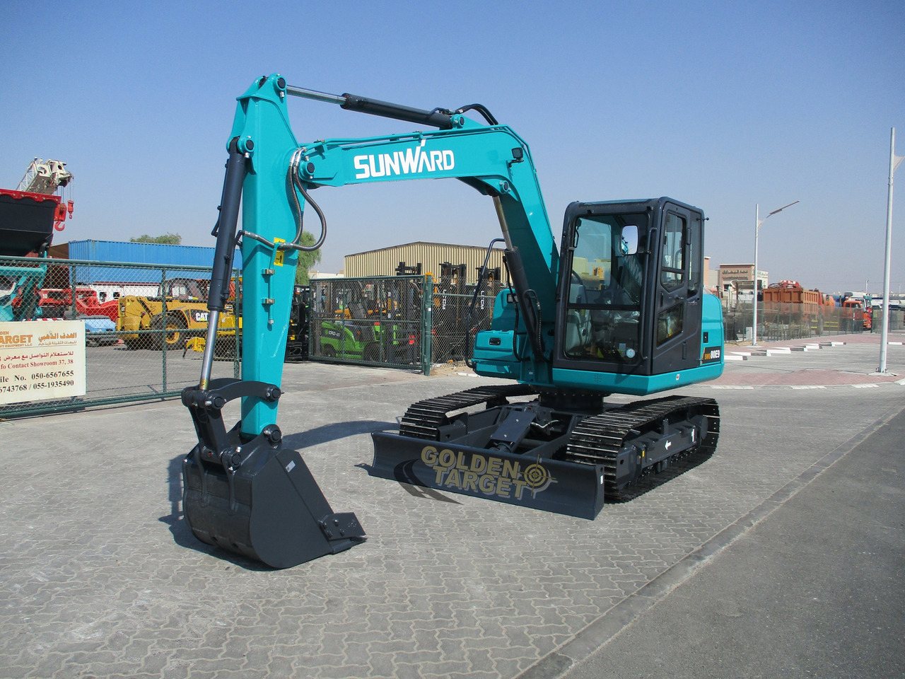 SUNWARD SWE80E9 Mini Hydraulic Excavator - Mini-ekskavators: foto 2 SUNWARD SWE80E9 Mini Hydraulic Excavator - Mini-ekskavators: foto 2