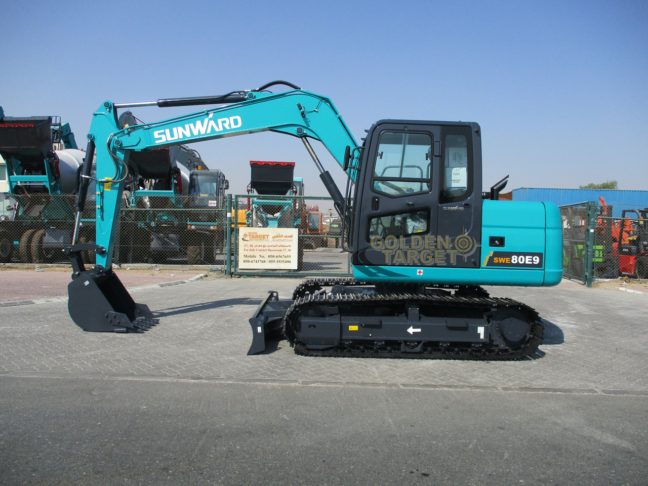 SUNWARD SWE80E9 Mini Hydraulic Excavator - Mini-ekskavators: foto 5 SUNWARD SWE80E9 Mini Hydraulic Excavator - Mini-ekskavators: foto 5