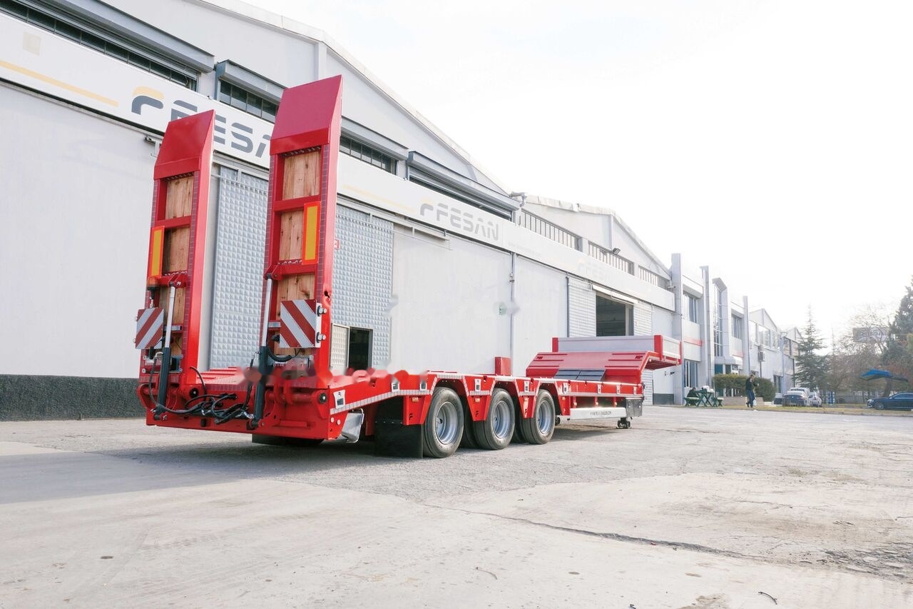 Fesan 3 AXLES LOWBED - Puspiekabe zema profila platforma: foto 2 Fesan 3 AXLES LOWBED - Puspiekabe zema profila platforma: foto 2