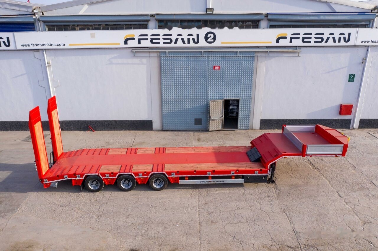 Fesan 3 AXLES LOWBED - Puspiekabe zema profila platforma: foto 1 Fesan 3 AXLES LOWBED - Puspiekabe zema profila platforma: foto 1