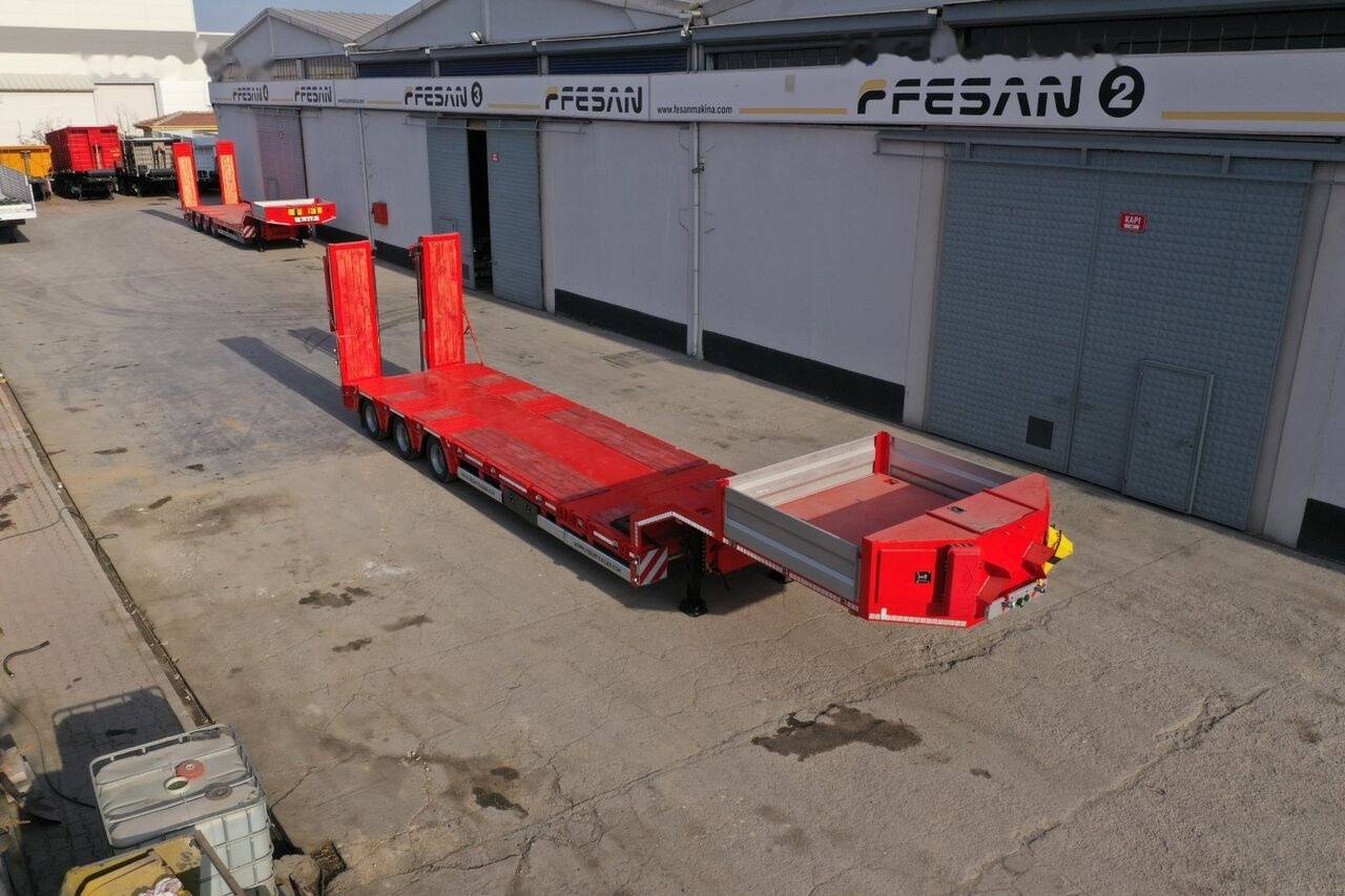 Fesan 3 AXLES LOWBED - Puspiekabe zema profila platforma: foto 3 Fesan 3 AXLES LOWBED - Puspiekabe zema profila platforma: foto 3