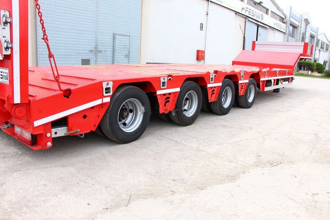 Fesan 4 AXLES LOWBED - Puspiekabe zema profila platforma: foto 4 Fesan 4 AXLES LOWBED - Puspiekabe zema profila platforma: foto 4