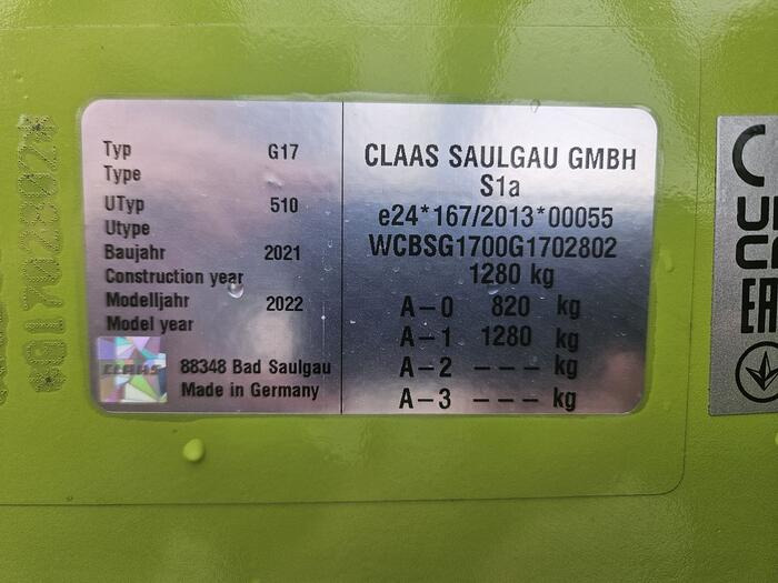 Claas Liner 1600 - Vālotājs/ Ārdītājs: foto 5 Claas Liner 1600 - Vālotājs/ Ārdītājs: foto 5