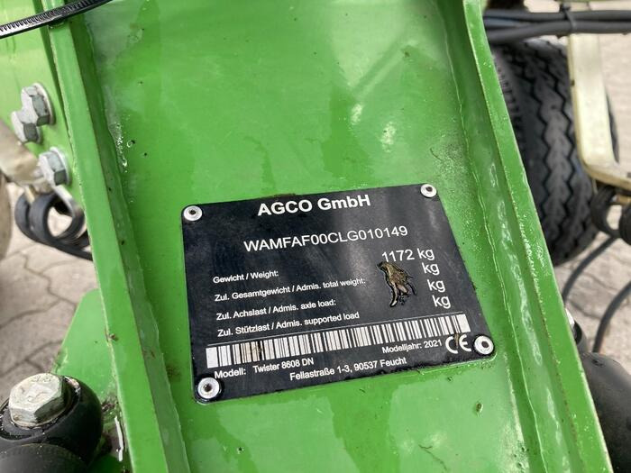 Fendt Twister 8608 DN - Vālotājs/ Ārdītājs: foto 5 Fendt Twister 8608 DN - Vālotājs/ Ārdītājs: foto 5