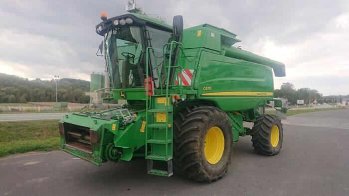 John Deere C 670 - Labības kombains: foto 5 John Deere C 670 - Labības kombains: foto 5