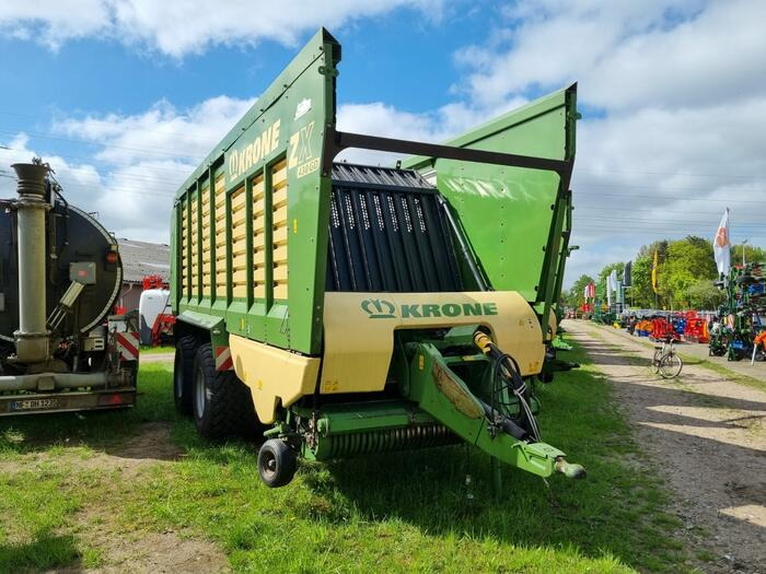 Krone ZX 430 GD - Savācējpiekabe: foto 1 Krone ZX 430 GD - Savācējpiekabe: foto 1