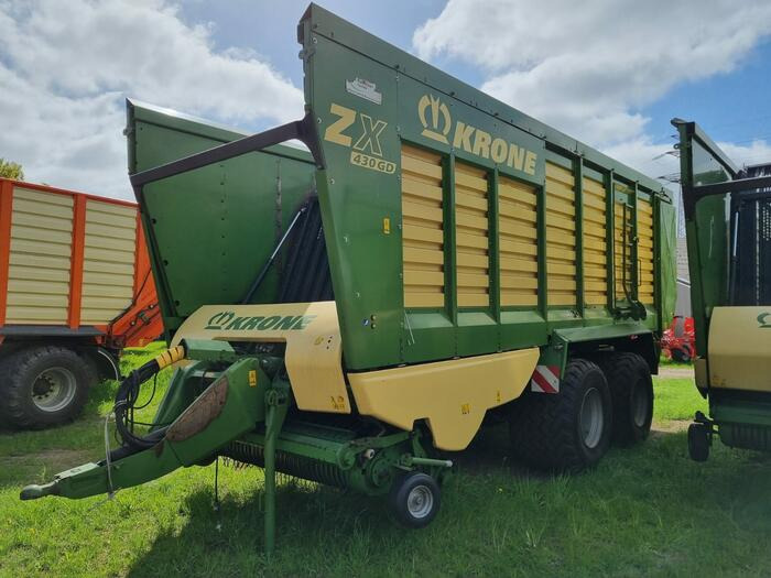 Krone ZX 430 GD - Savācējpiekabe: foto 2 Krone ZX 430 GD - Savācējpiekabe: foto 2