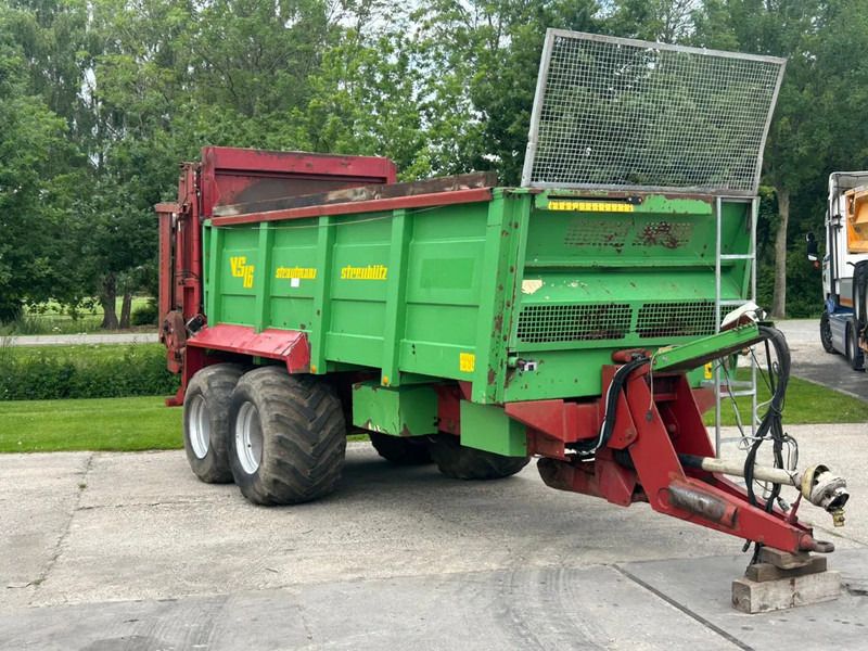 Strautmann VS 16 mestwagen Breedstrooier Mest Compost - Organisko mēslu izkliedētājs: foto 1 Strautmann VS 16 mestwagen Breedstrooier Mest Compost - Organisko mēslu izkliedētājs: foto 1