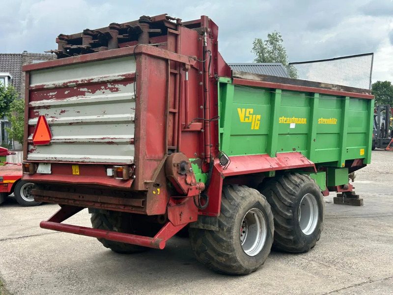 Strautmann VS 16 mestwagen Breedstrooier Mest Compost - Organisko mēslu izkliedētājs: foto 3 Strautmann VS 16 mestwagen Breedstrooier Mest Compost - Organisko mēslu izkliedētājs: foto 3