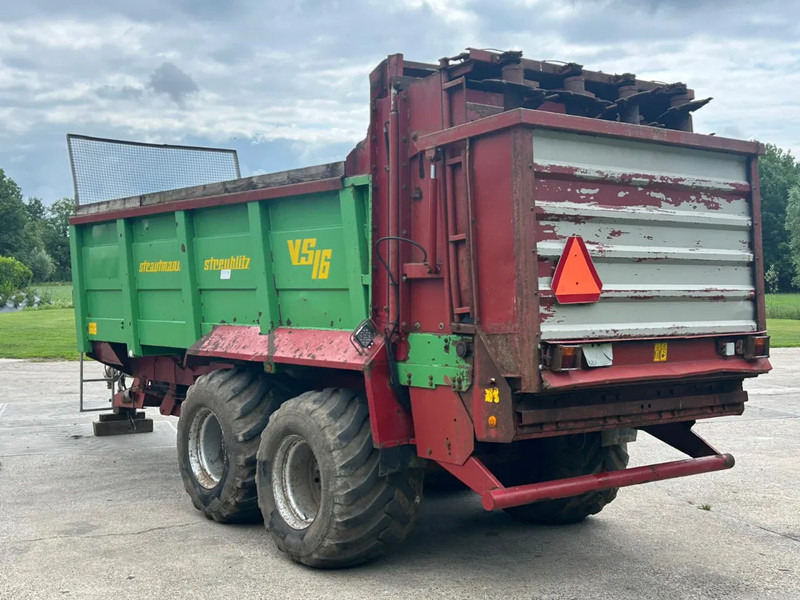 Strautmann VS 16 mestwagen Breedstrooier Mest Compost - Organisko mēslu izkliedētājs: foto 5 Strautmann VS 16 mestwagen Breedstrooier Mest Compost - Organisko mēslu izkliedētājs: foto 5