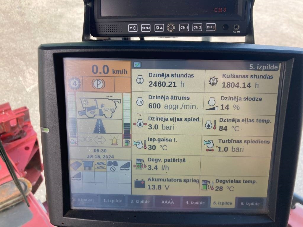 Labības kombains Case IH 7230: foto 12
