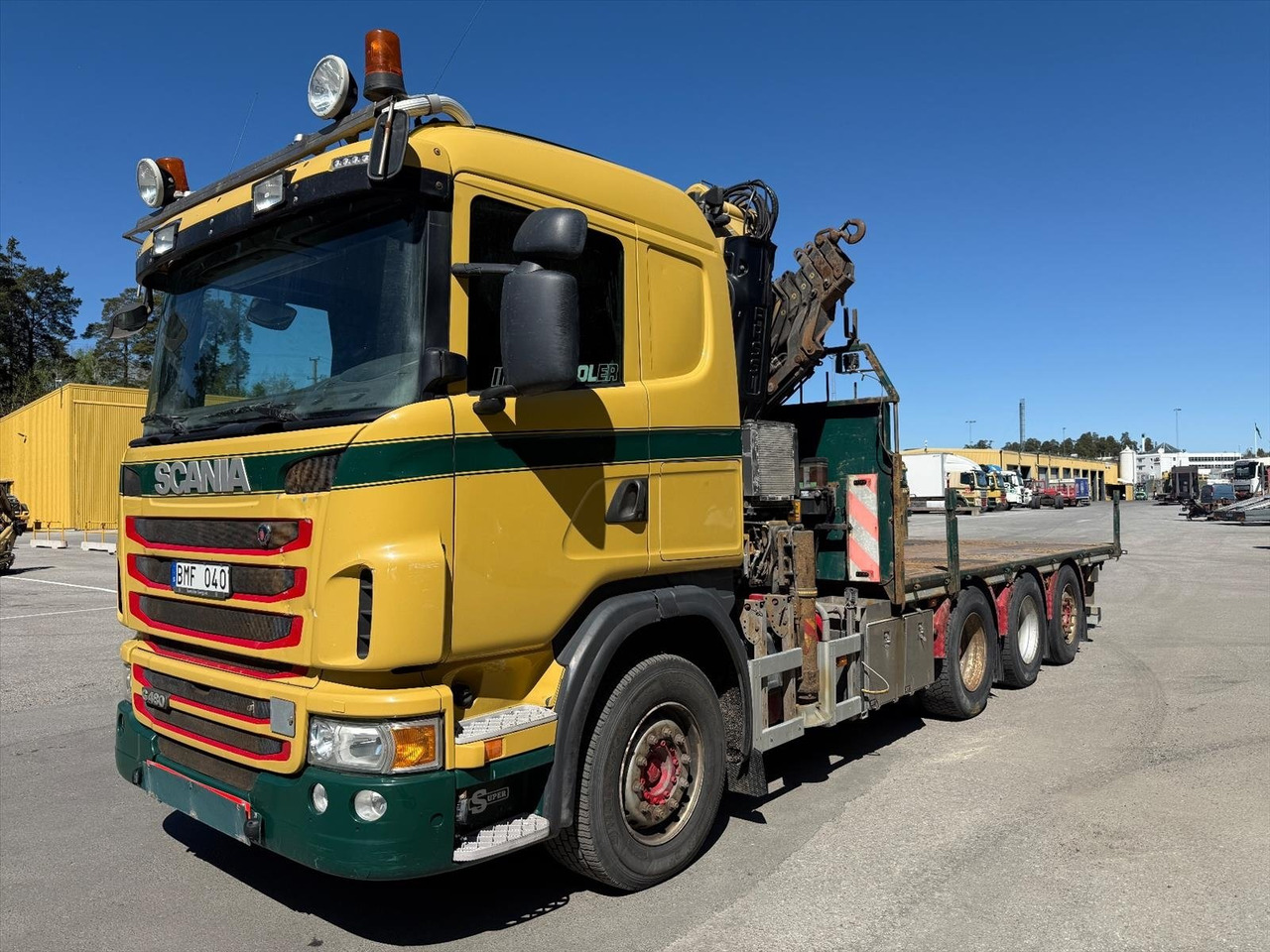 Kranbil SCANIA G480LB8X4-4HNB -2012 | Fassi F455 | Opticruise - Kravas auto ar manipulatoru: foto 1 Kranbil SCANIA G480LB8X4-4HNB -2012 | Fassi F455 | Opticruise - Kravas auto ar manipulatoru: foto 1
