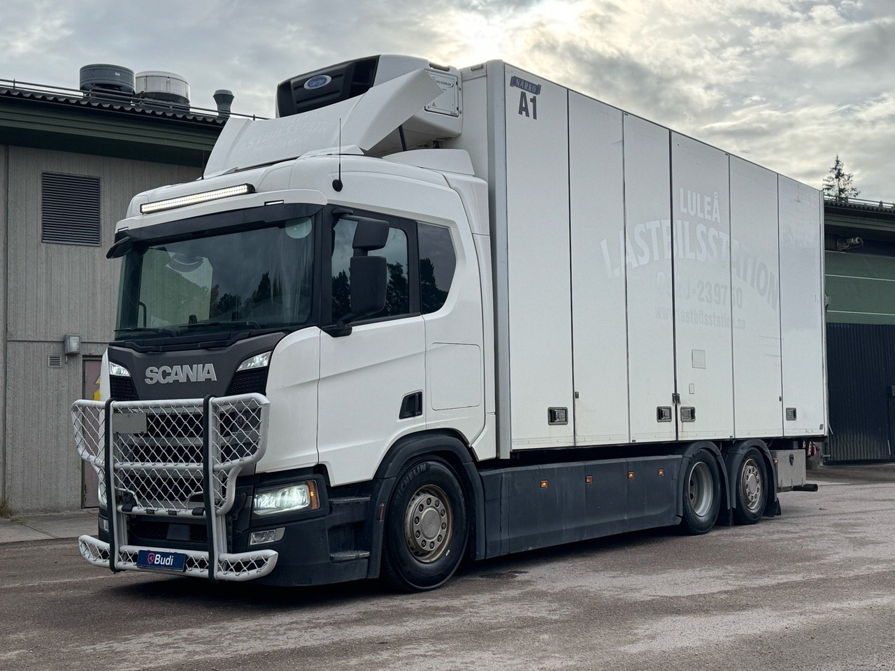Kylbil Scania R450 B 6X2*4 NB -2017 | Carrier | Full-luft - Kravas automašīna refrižerators: foto 1 Kylbil Scania R450 B 6X2*4 NB -2017 | Carrier | Full-luft - Kravas automašīna refrižerators: foto 1