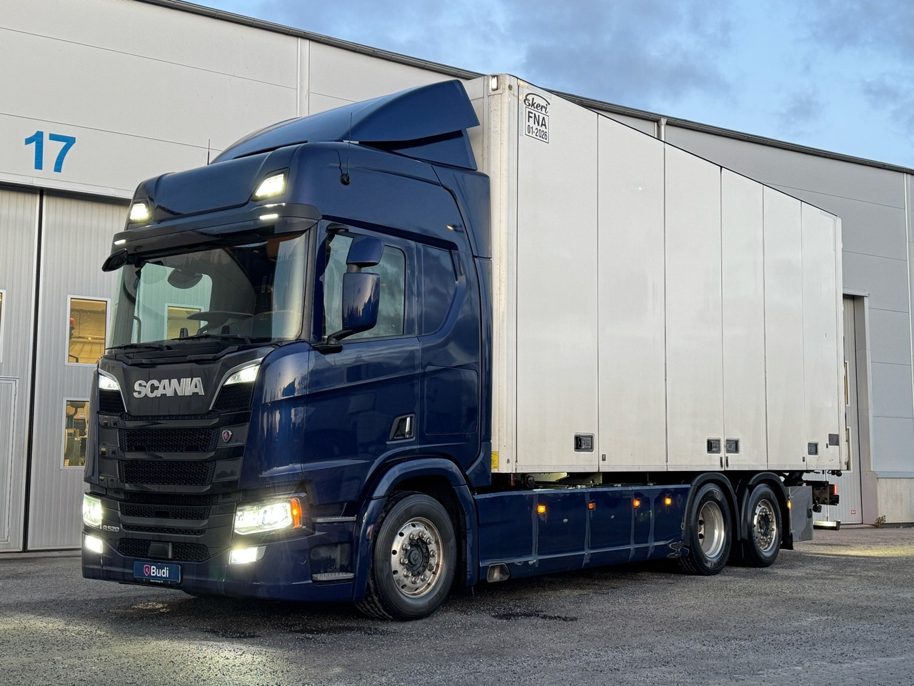 Kylbil Scania R520 B 6X2*4 NB -2019 | FNA - Kravas automašīna ar slēgto virsbūvi: foto 1 Kylbil Scania R520 B 6X2*4 NB -2019 | FNA - Kravas automašīna ar slēgto virsbūvi: foto 1
