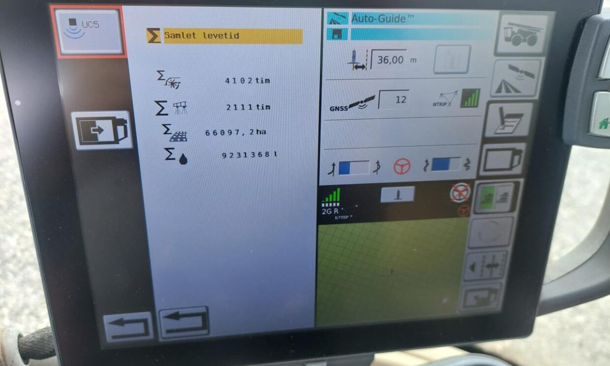 Challenger Rogator 655 B med GPS līzingu Challenger Rogator 655 B med GPS: foto 13