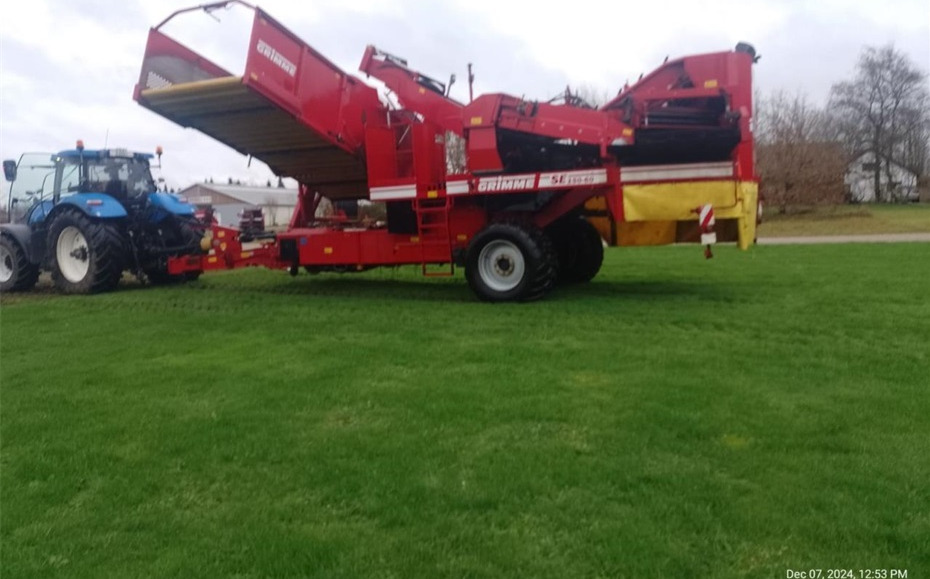 Grimme SE 150-60 NB XXL - Kartupeļu kombains: foto 2 Grimme SE 150-60 NB XXL - Kartupeļu kombains: foto 2