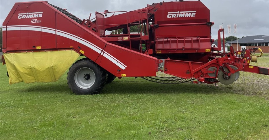 Grimme SE 260 - Kartupeļu kombains: foto 4 Grimme SE 260 - Kartupeļu kombains: foto 4