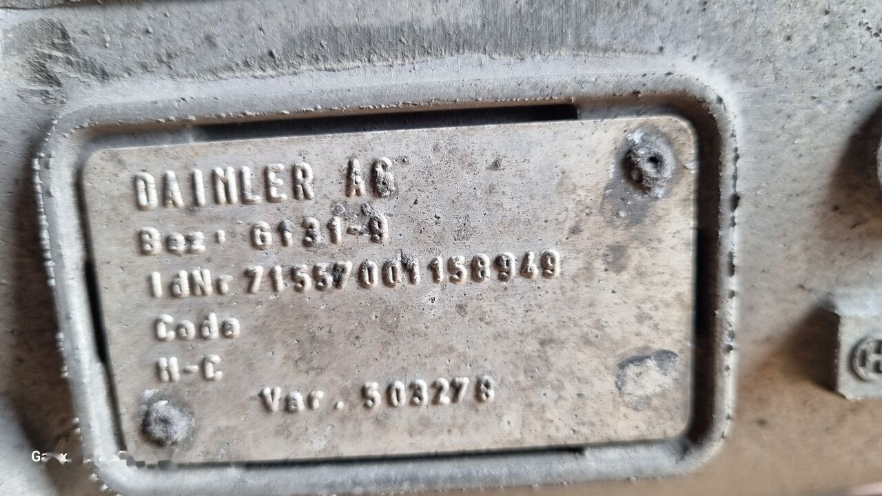 Mercedes-Benz G131-9 ATEGO 715570001158949 Mercedes-Benz ATEGO 2 - Pārnesumkārba - Kravas automašīna: foto 4 Mercedes-Benz G131-9 ATEGO 715570001158949 Mercedes-Benz ATEGO 2 - Pārnesumkārba - Kravas automašīna: foto 4