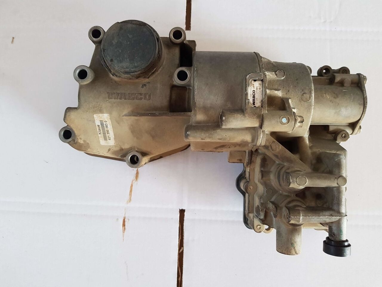 WABCO GEAR CYLINDER 002 260 85 63 Mercedes-Benz ACTROS MB3 - Elektroniskais vadības bloks (ECU) - Kravas automašīna: foto 4 WABCO GEAR CYLINDER 002 260 85 63 Mercedes-Benz ACTROS MB3 - Elektroniskais vadības bloks (ECU) - Kravas automašīna: foto 4