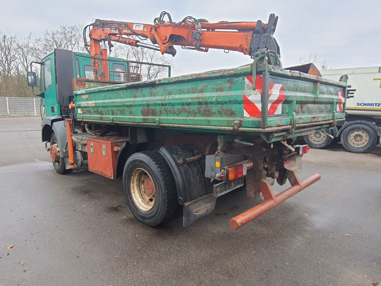 Iveco ML140E18 Dreiseitenkipper 4x4 mit Kran+Greifere - Kravas automašīna pašizgāzējs: foto 3 Iveco ML140E18 Dreiseitenkipper 4x4 mit Kran+Greifere - Kravas automašīna pašizgāzējs: foto 3