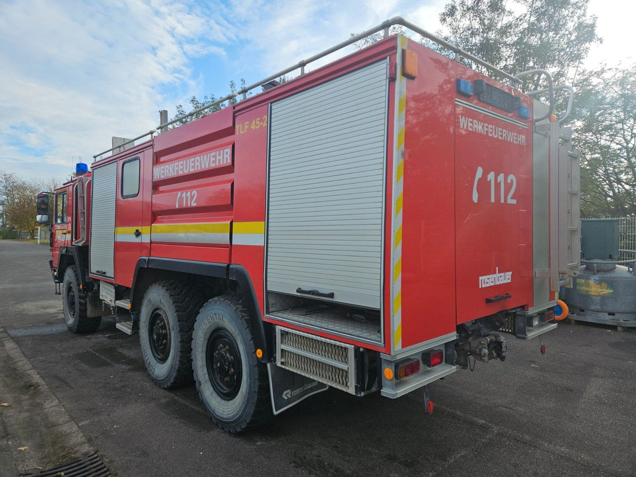 MAN KAT 6x6 Tanklöschfahrzeug - Autocisterna: foto 4 MAN KAT 6x6 Tanklöschfahrzeug - Autocisterna: foto 4