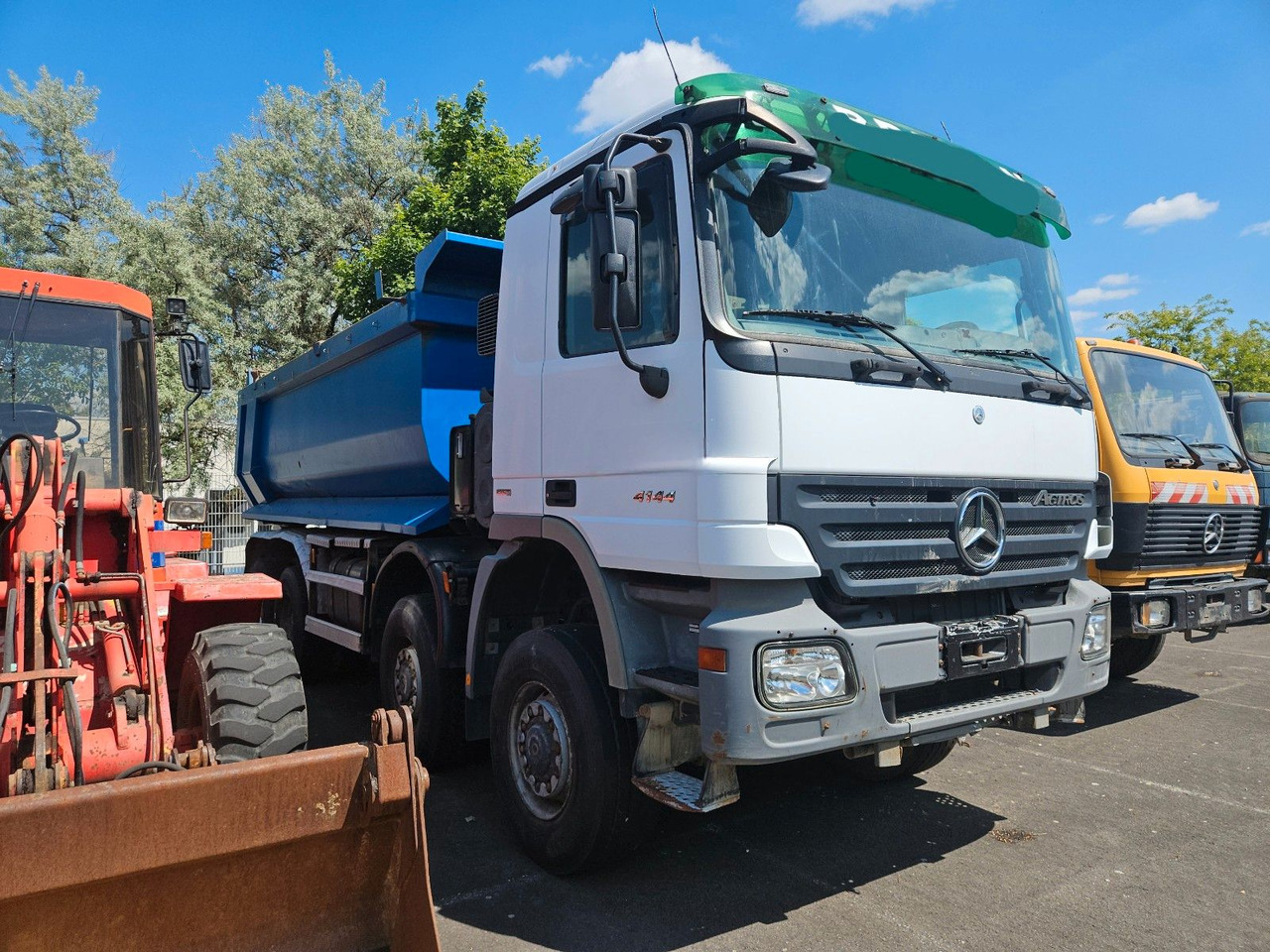 Mercedes-Benz Actros 4144 8x8 Hinterkipper - Kravas automašīna pašizgāzējs: foto 2 Mercedes-Benz Actros 4144 8x8 Hinterkipper - Kravas automašīna pašizgāzējs: foto 2