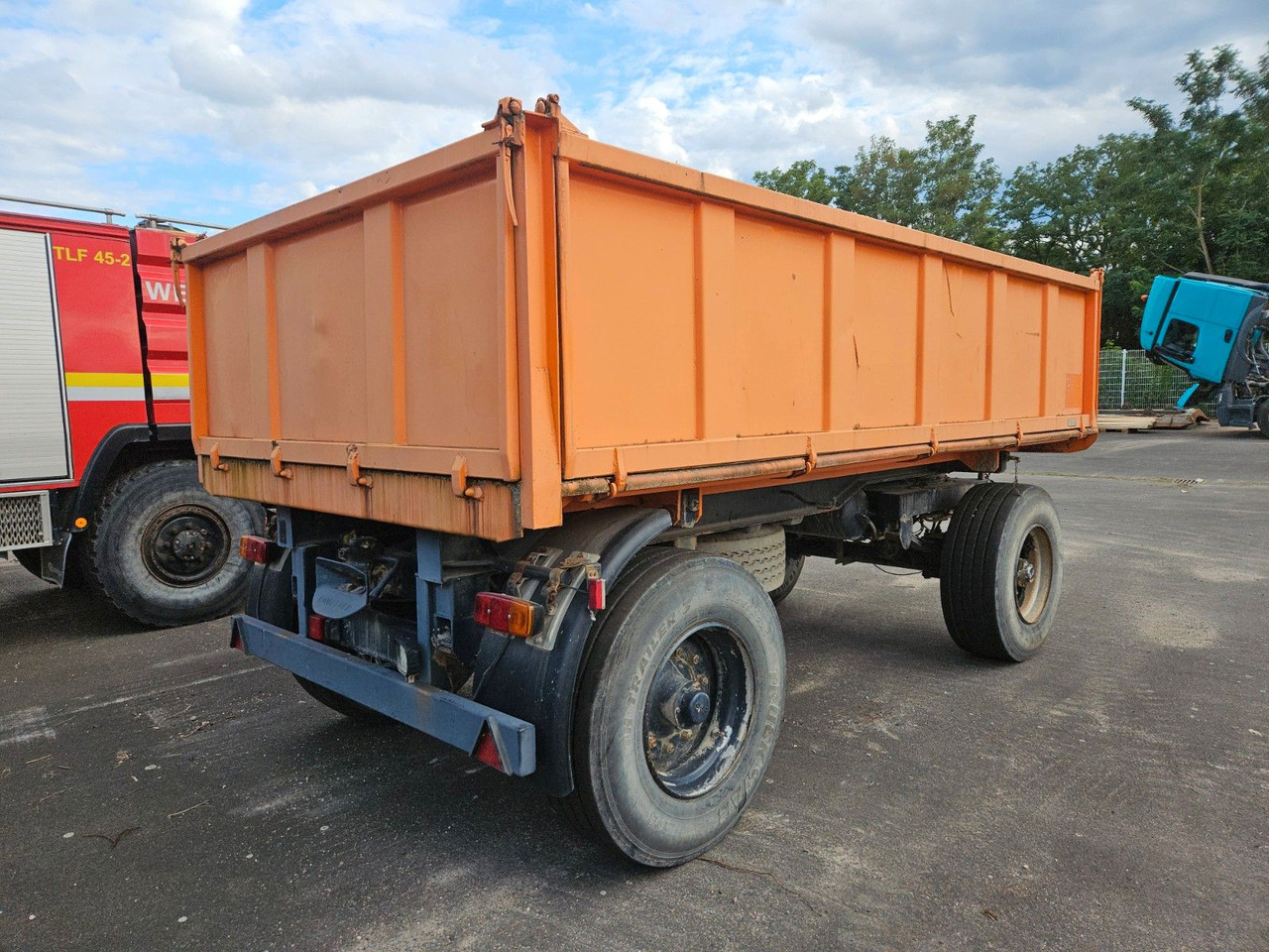 Tebbe ZK 180 Dreiseitenkipper - Piekabe pašizgāzējs: foto 3 Tebbe ZK 180 Dreiseitenkipper - Piekabe pašizgāzējs: foto 3