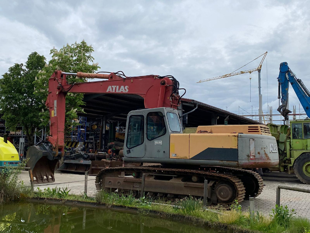 Atlas 1804 - Kāpurķēžu ekskavators: foto 3 Atlas 1804 - Kāpurķēžu ekskavators: foto 3