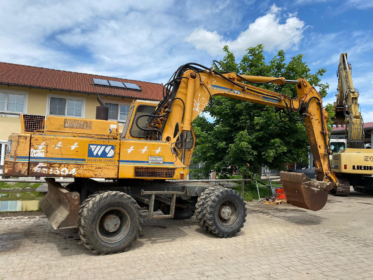 Riteņu ekskavators Atlas AB 1604: foto 9