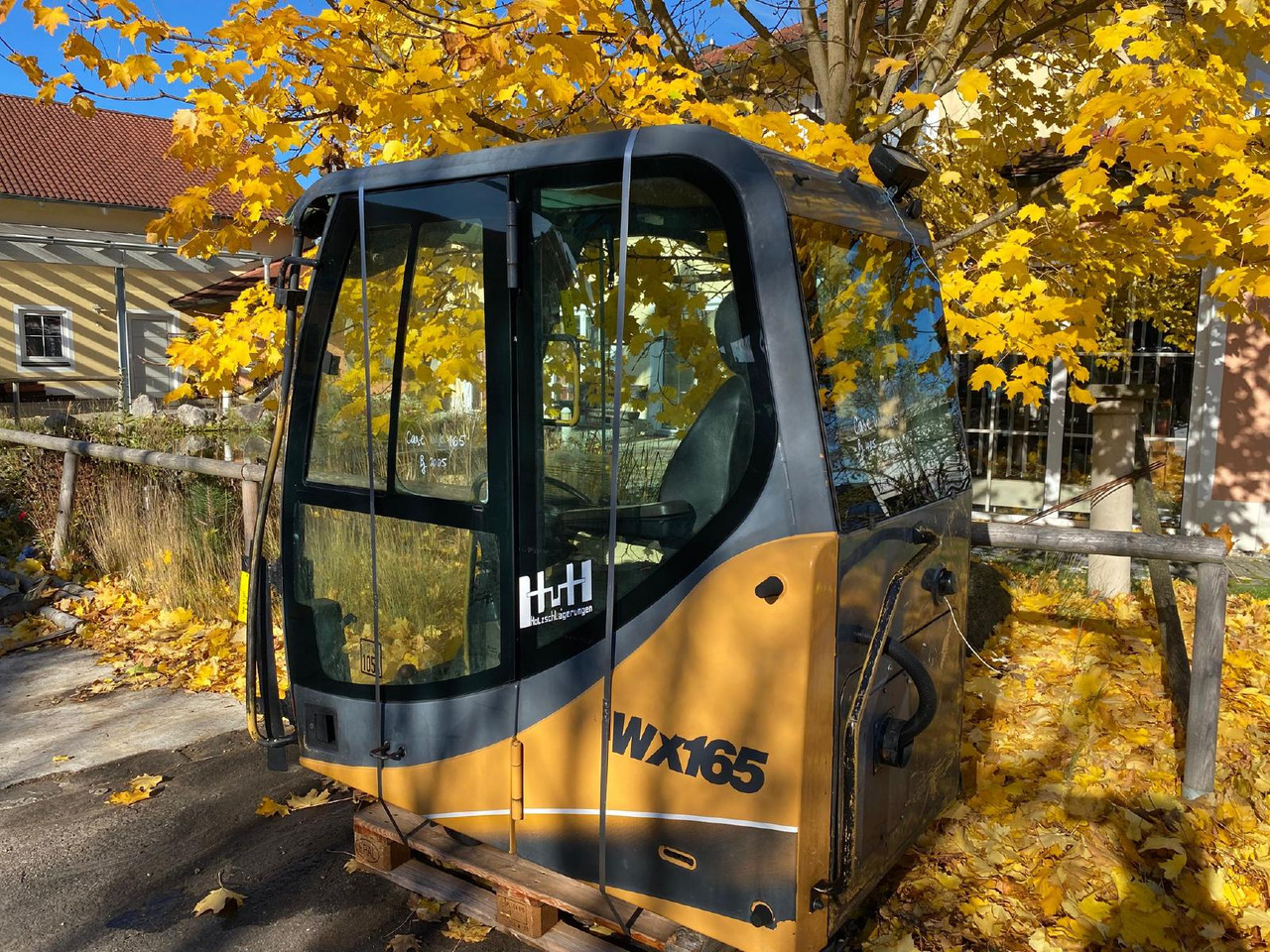 Case WX 165 - Kabīne - Celtniecības tehnika: foto 2 Case WX 165 - Kabīne - Celtniecības tehnika: foto 2