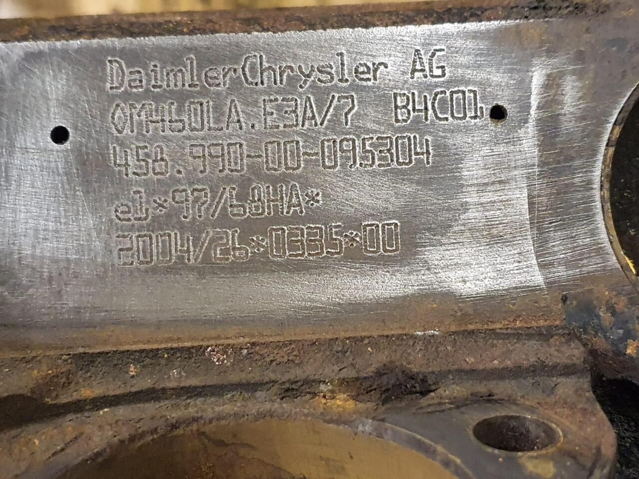 Daimler-Chrysler OM 460 LA. E3A/7 - Dzinējs - Celtniecības tehnika: foto 2 Daimler-Chrysler OM 460 LA. E3A/7 - Dzinējs - Celtniecības tehnika: foto 2