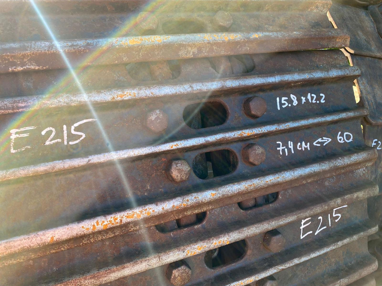 Kāpurķēdes - Celtniecības tehnika Fiat-Kobelco E215: foto 8 Kāpurķēdes - Celtniecības tehnika Fiat-Kobelco E215: foto 8