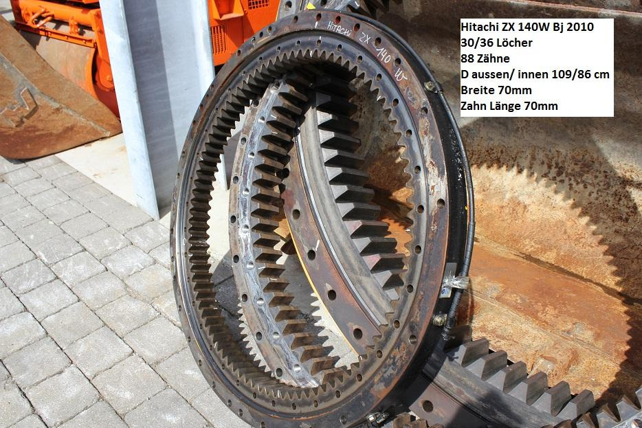 Hitachi ZX 140W - Devēja gredzens - Celtniecības tehnika: foto 4 Hitachi ZX 140W - Devēja gredzens - Celtniecības tehnika: foto 4